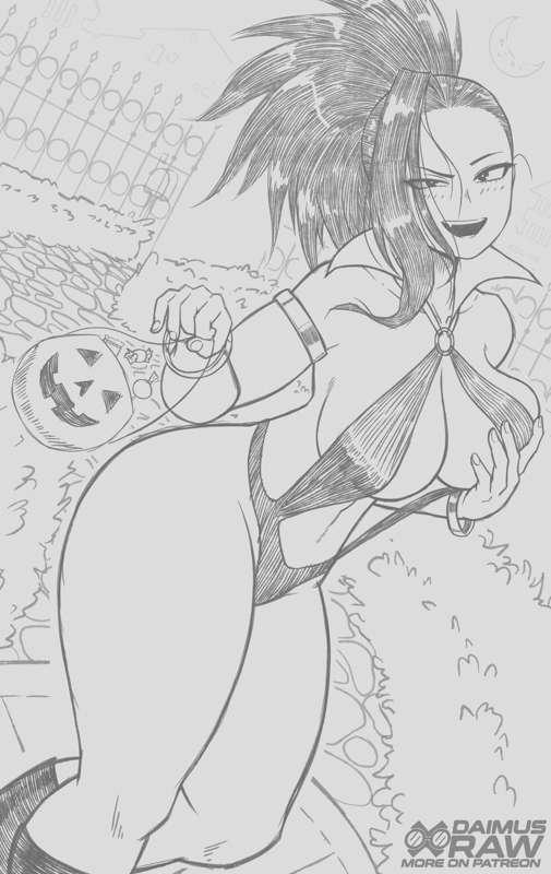 Momo Halloween 🎃- Commission Sketch