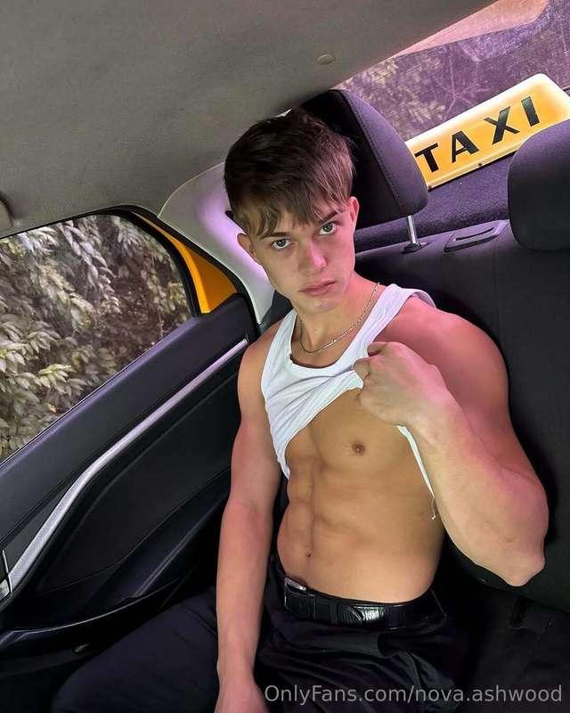 Riding through the city teasing, bet you wish you were here ..