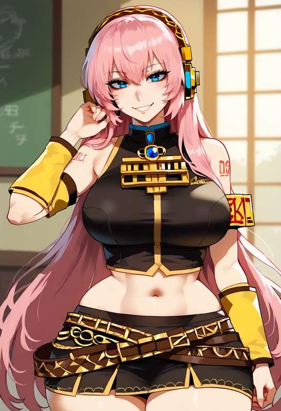 Luka Megurine (Vocaloid) x BBC, Request FULL