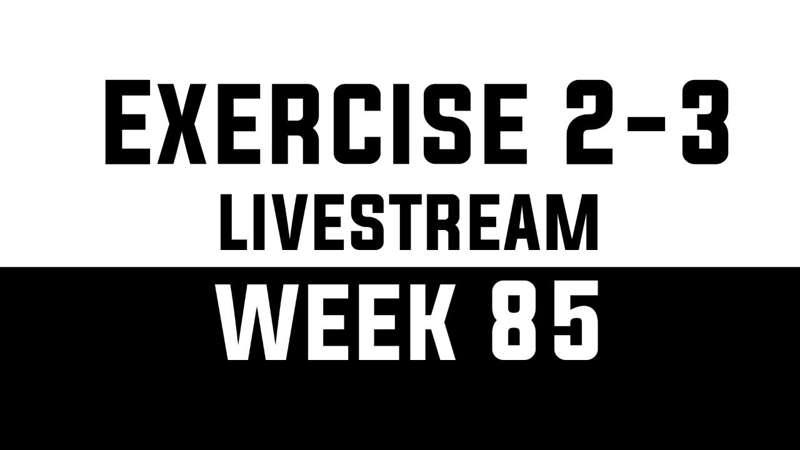 Lineart Livestream - WEEK 85