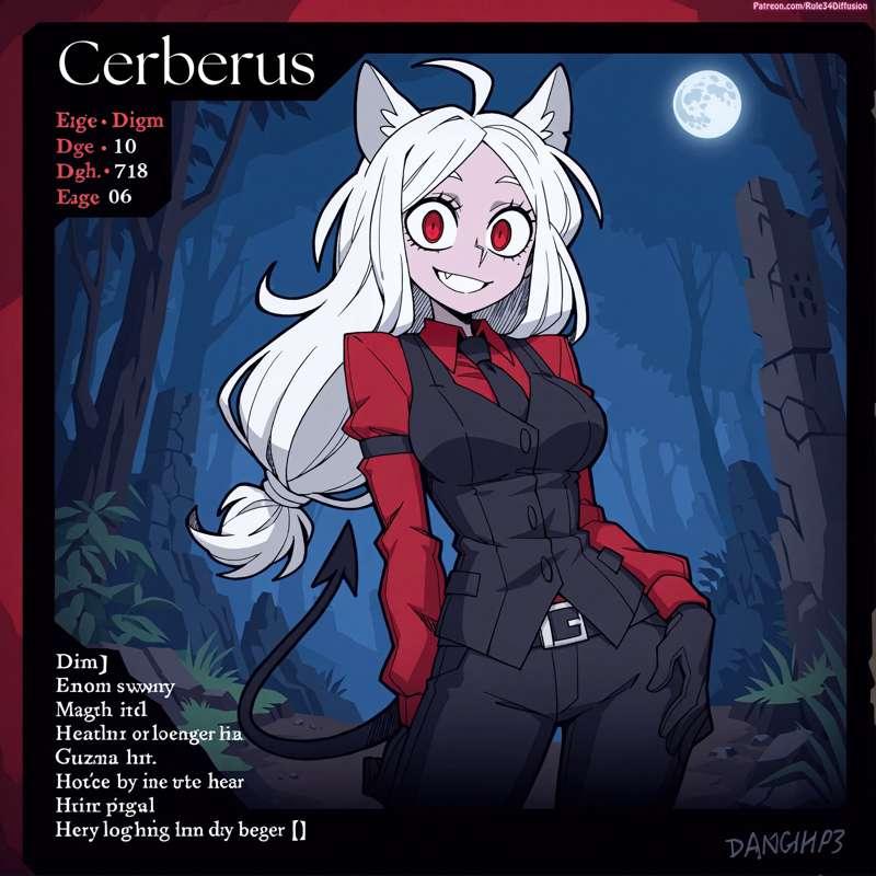 Cerberus of Helltaker Sexy Poses [Gen 2.5]