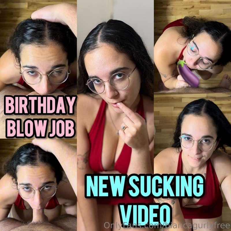 NEW BLOWJOB VIDEO / 7MINPour mon anniversaire j’ai eu le dro..