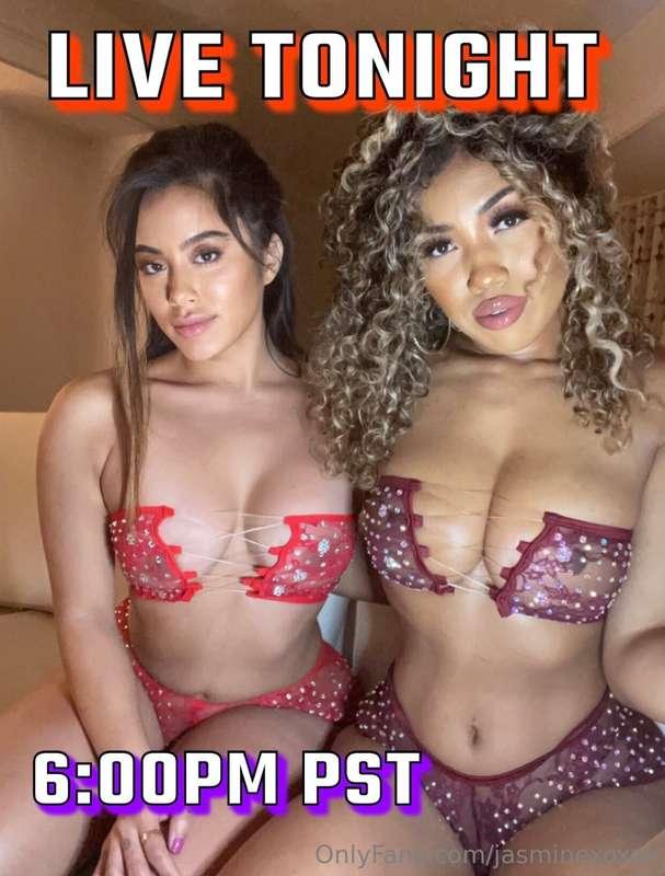 LIVE TONIGHT at 6:00pm PST with @natrlxx 
we're going to hav..