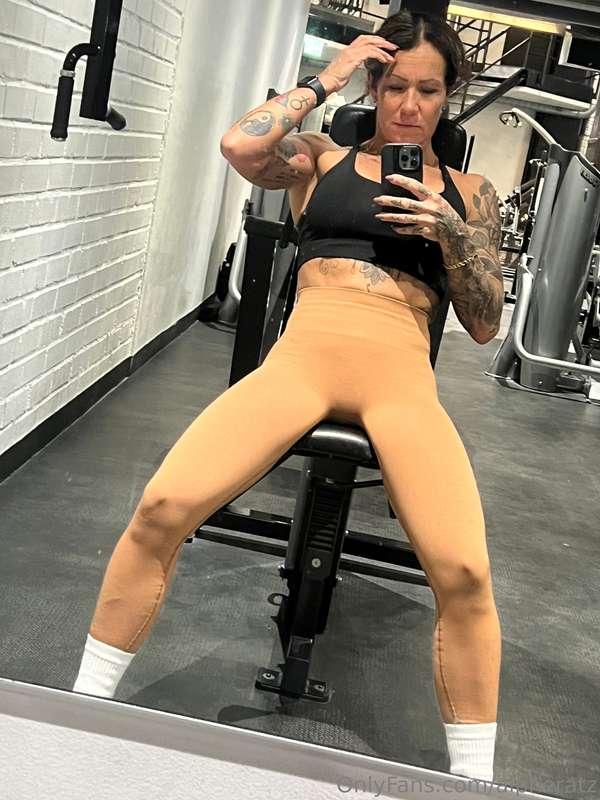 Från dagens bröstpass på gymmet :)