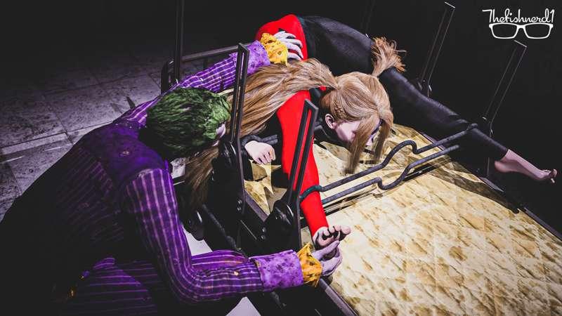 Harley Quinn Assisted Backbend