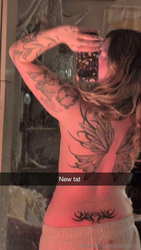 New tat. Who wants to pay for the next one? ;) maybe I'll ge..