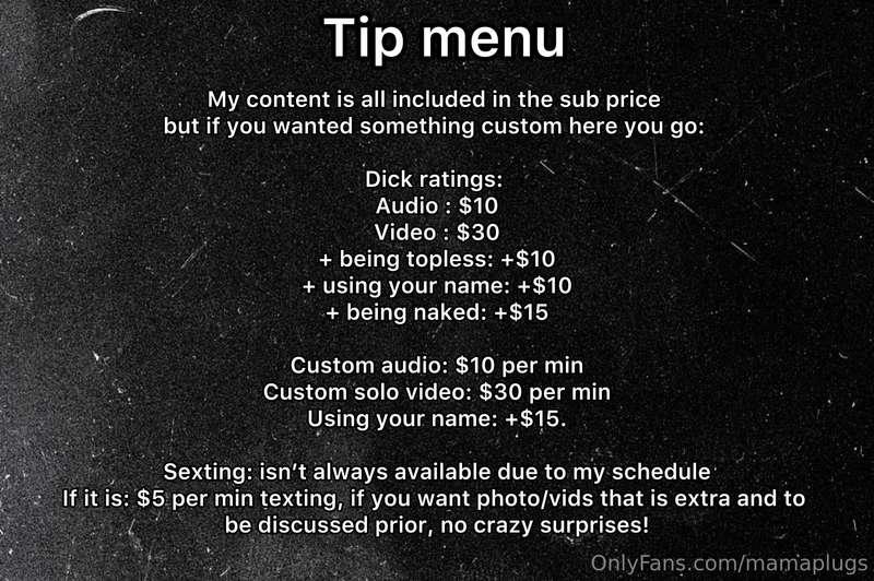 Doing ratings tomorrow if anyone wants one ❤️