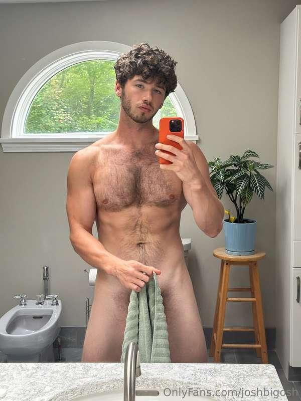 I haven't worn clothes all day...it's hump day after all