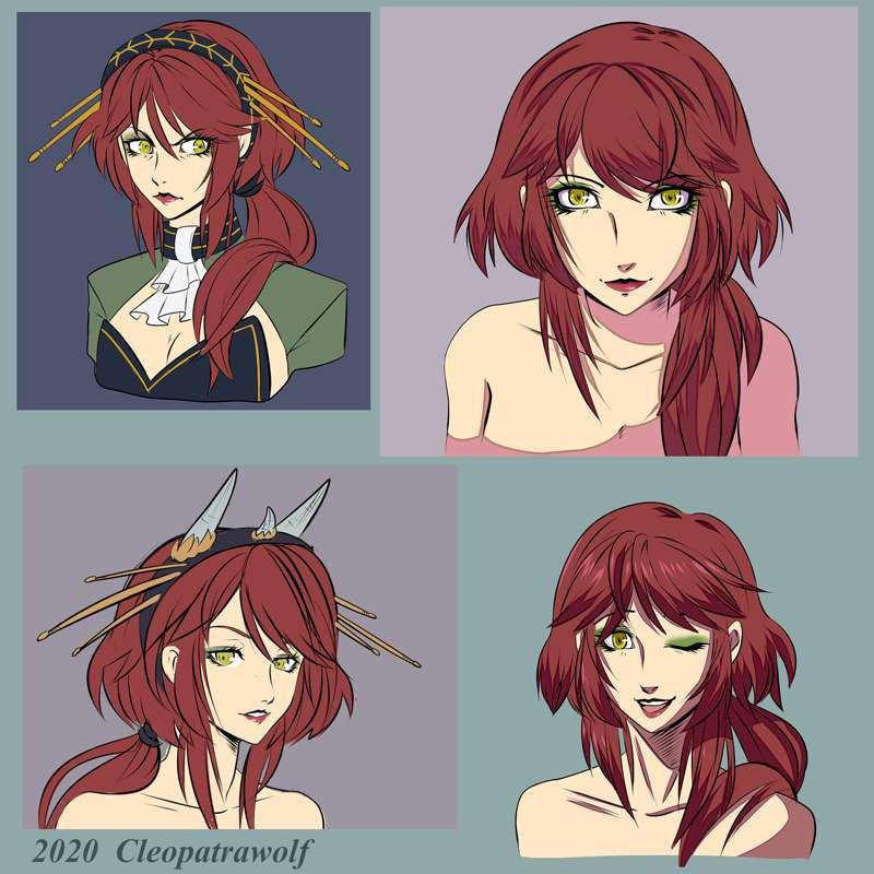 Lyra concept sketches
