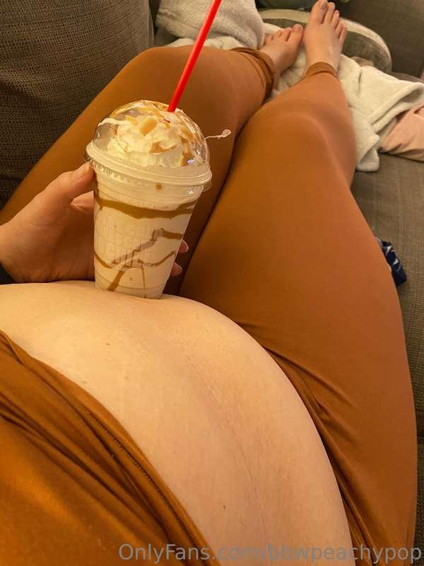 Cookies were first and now a peanut butter milkshake to wash..