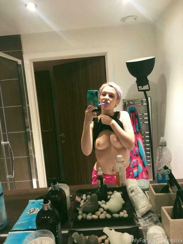 I basically go to people’s home just so I can take some nude..