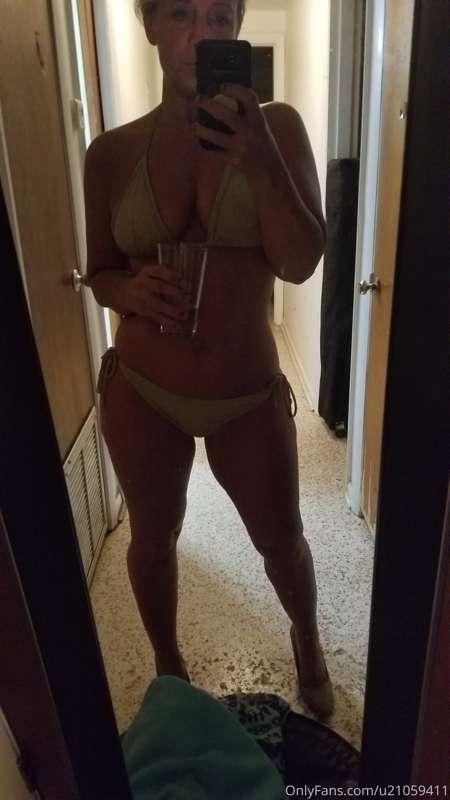 Gold bikini