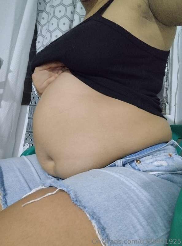 My belly is already round, I'm going for more.