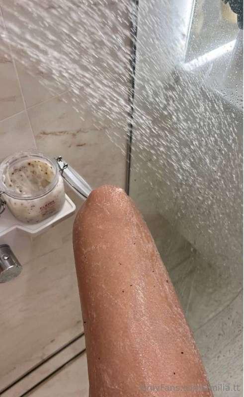 What could be better than a shower and a scrub, after a busy..