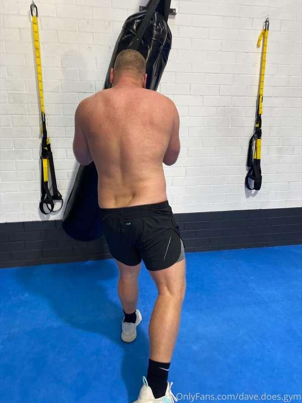 Saturday session - boxing work for strength and cardio. Prob..