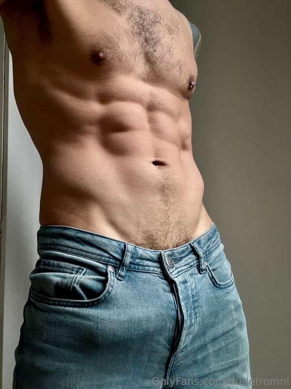 Jeans as cock ring? 😁Just give it a try 😝