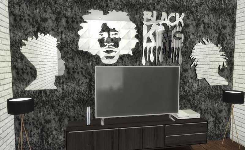 🤴🏾 Black King Mirror Set 🤴🏾