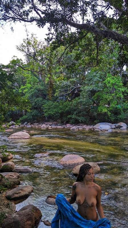 There's nothing better than bathing naked in a cold jungle r..