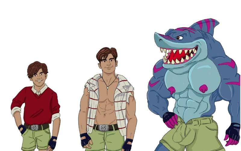 Street Sharks: Streex (aka Bobby Bolton)