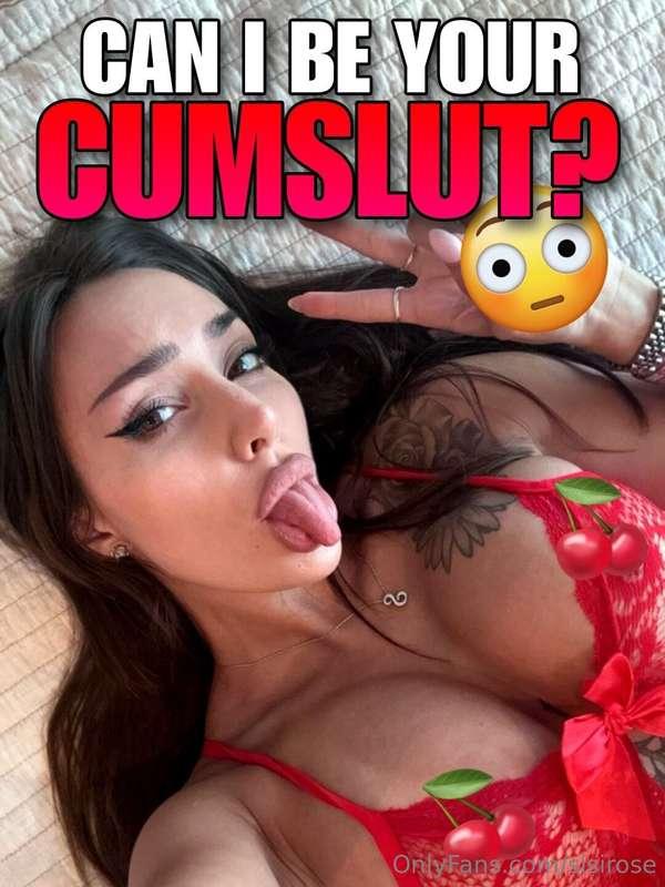 ### **CAN I BE UR CUM SLUT?** 😳
I wanna be bent over daily a..