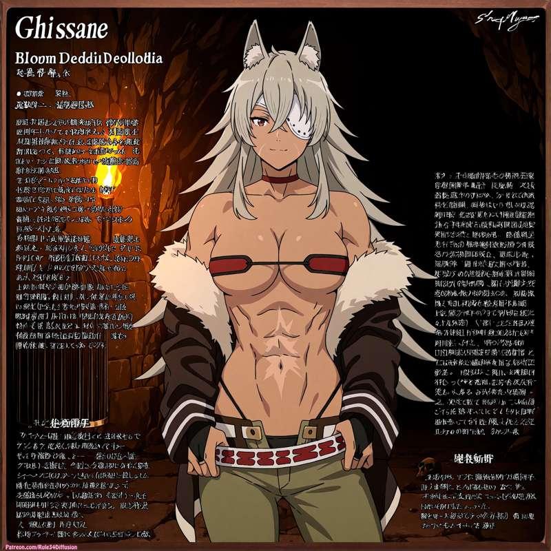 Ghislaine Dedoldia of Mushoku Tensei Sexy Poses [Gen 2.5]