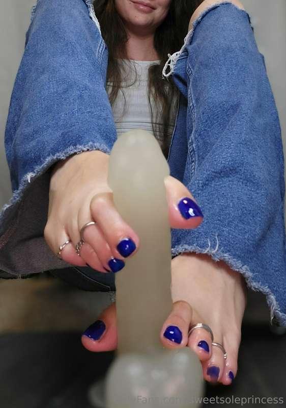 Tell me what it is exactly about my perfect feet that make y..
