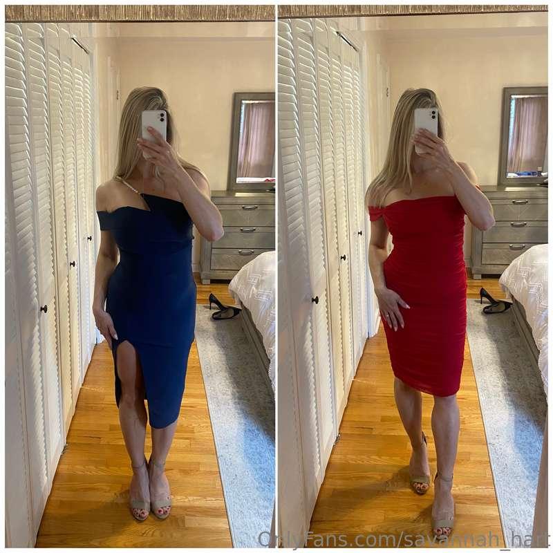 Emergency ‼️   I need your help deciding which dress to wear..