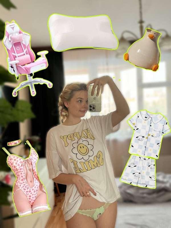 23th march is my birthday 🎂 so soon.. i will become one year older, wiser and prettier🌸 
here are things i really wanna get from you on my birthday!!! :D

🎁 and ofc ppl who will tip me for that will get small gift from me as well! 🎁 

💚 $350 new super cute chair!
💚 $200 health pillow for better look and sleep
💚 $120 stunning sneakers 🤩
💚 $70 cute pajama
💚 $50 awesome lingerie!!
💚 $30 new vase for my flat
💚 $20 new aroma diffuser for my flat


#birthday #present #sale #cute #lilgirl #tiny #teen