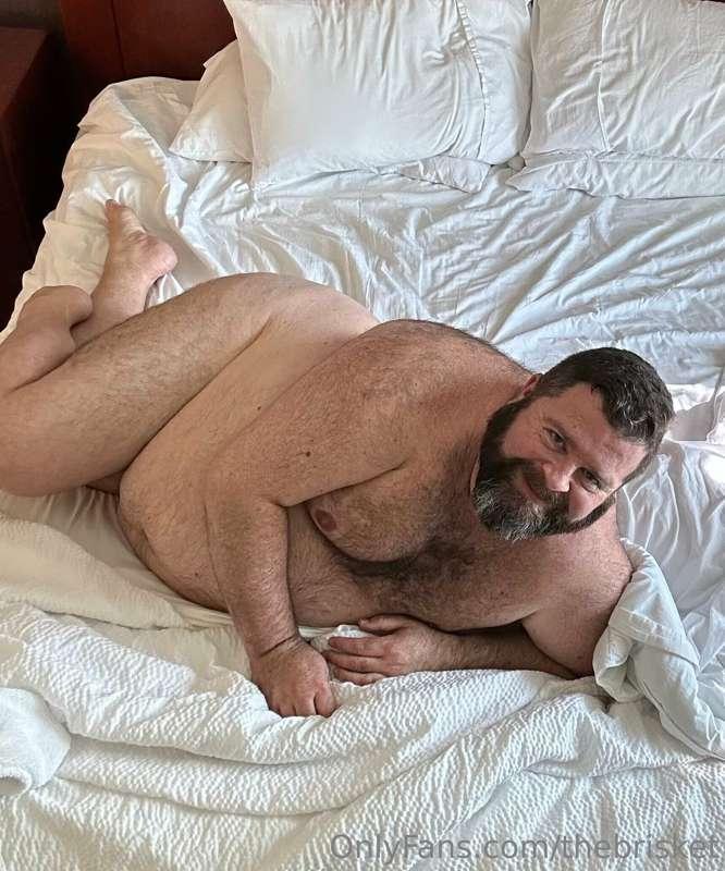 Anyone else love a bear in a bed like I do?  Never thought I..