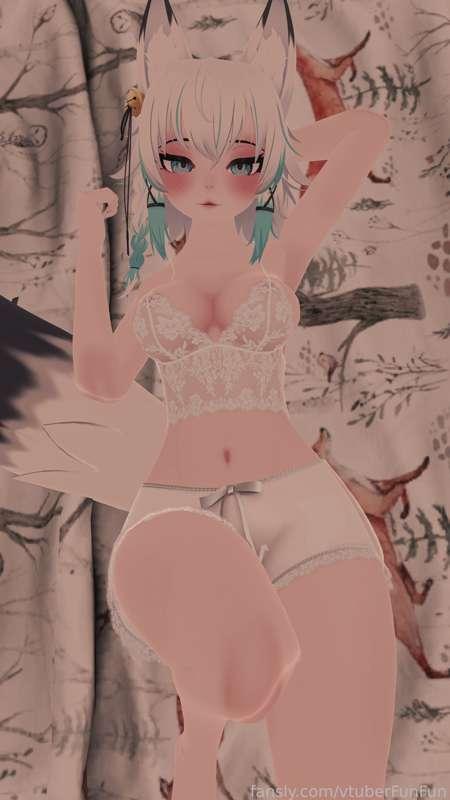 My pants are a bit transparent~ &gt;-&lt;

#vtuber #3d #waifu #foxgirl #kitsune #catgirl #neko #hentai #furry #vrchat #virtualreality