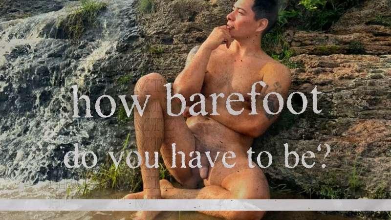 Video | Is wearing shoes considered nude?
