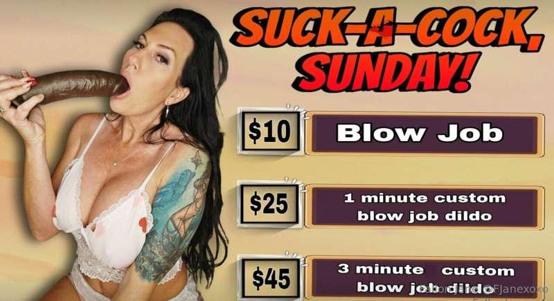 🔥 SUCK-A-COCK SUNDAY is here, and I’m hungry… 😈Which one’s m..