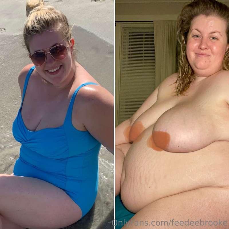 Wowwwwww this before and after has me soaked