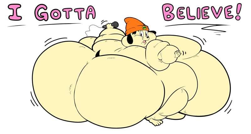 PARAPPA (very late December poll art)