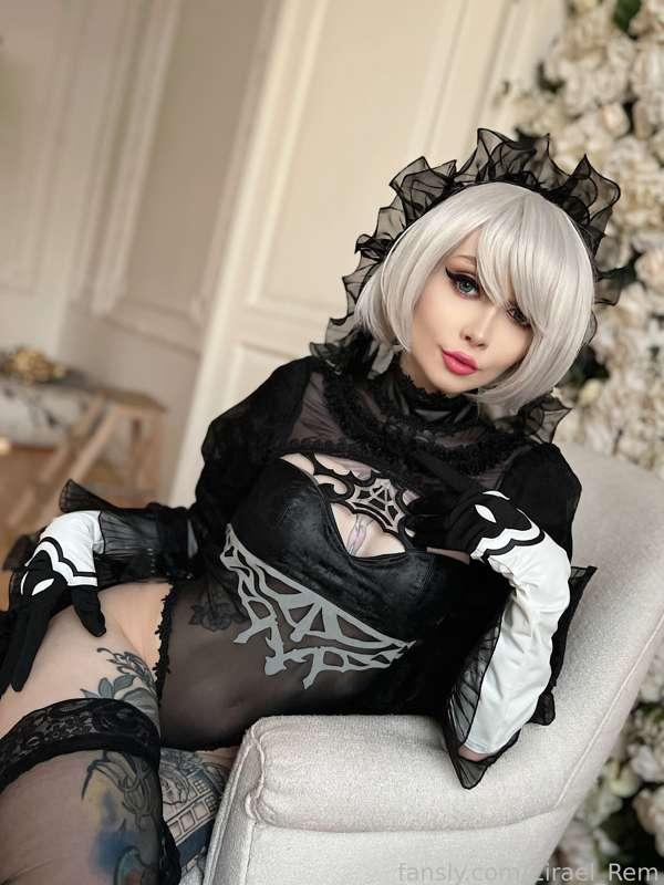 Selfie backstage with 2B💓
#cosplay #fyp #2b #gamer