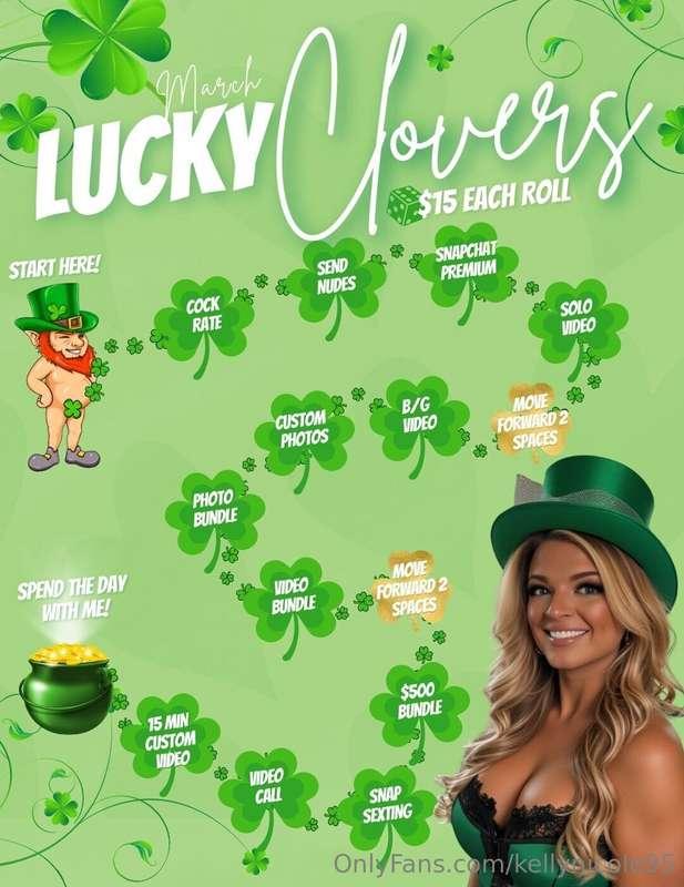🍀💚 March Lucky Clovers Challenge! 💚🍀Are you feelin' lucky, b..