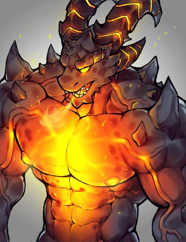 Would you touch his volcanoes?