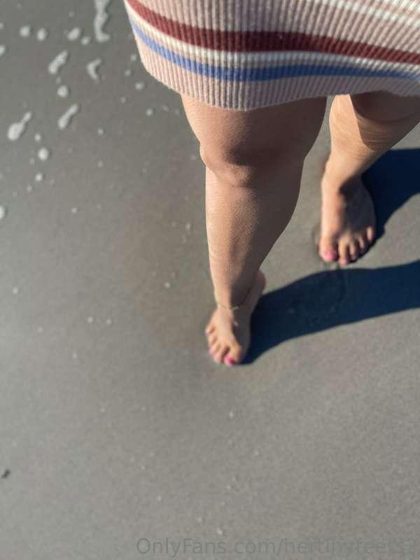 At The Beach.🤭🤭