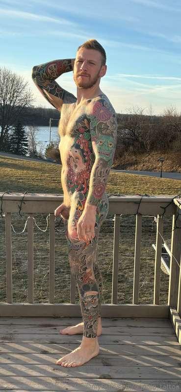 Just Getting a little sun out here 😉