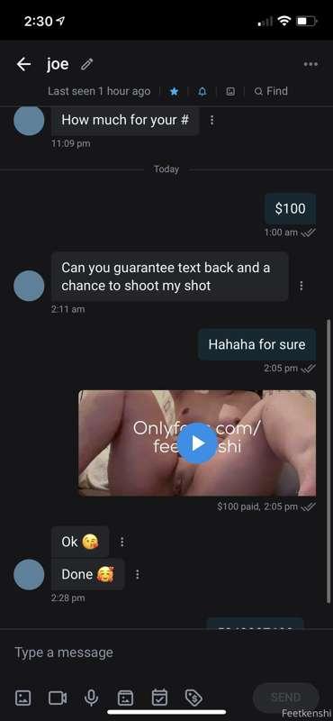 IM OFFERING GFE! Dm me if interested. I gave him this video ..