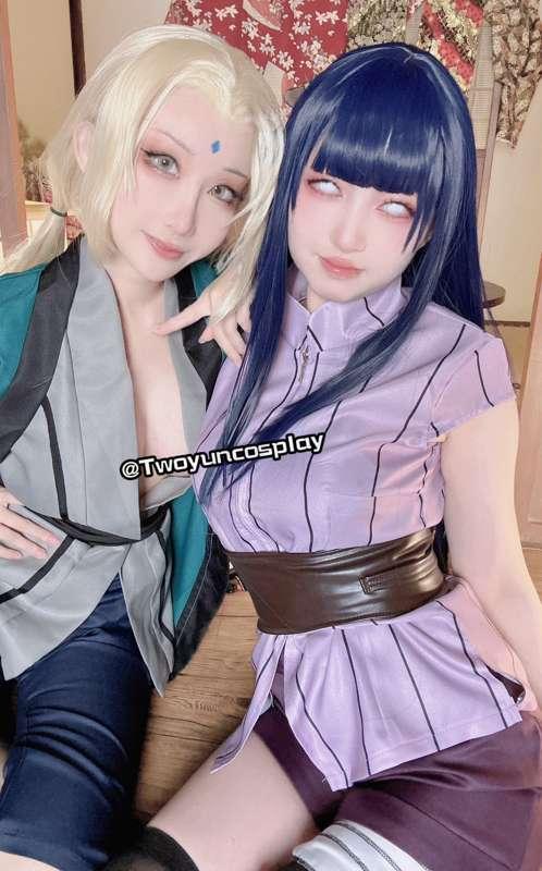 January Gift is me and Yangyi's NARUTO Hinada and Tsunadedream