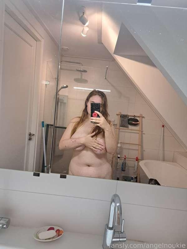 Pre shower nudes
