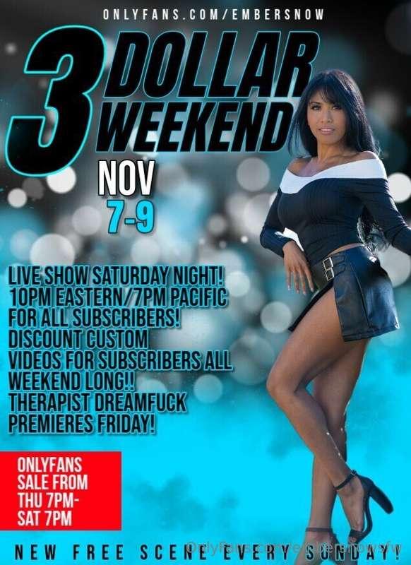 LIVE SHOW at 7:00PM Pacific this SATURDAY on my VIP Onlyfans..