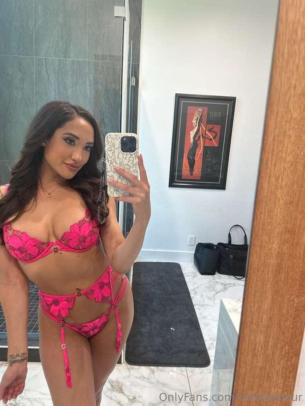 Just showed you what's underneath this lingerie...check your..