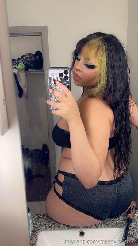 I gained weight and it all went to my ass and tummy. Tell me..