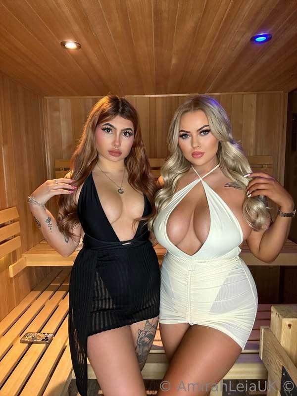 Joining us in the sauna?