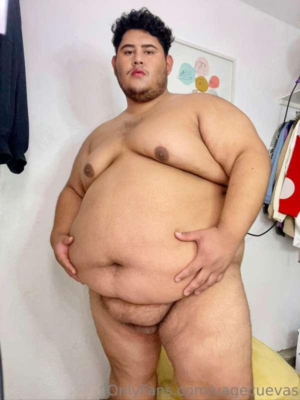 My fatpad has buried my dick...I love it!! 🤤😍🔥