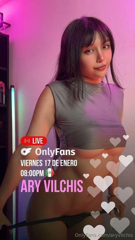 Amorcito 💕 te espero este viernes a las 8:00 PM hora Centro ..