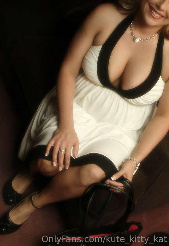 I love the way my boobs look in this dress what do you think..
