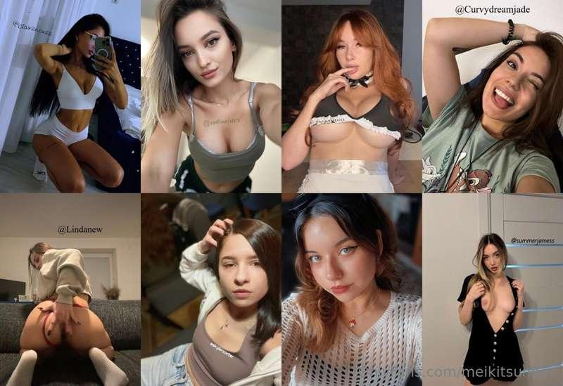 🖤 @clairenoiree 🖤😈 @celinejayy 😈🎀💌 @AriaPhoenixx 💌🎀🌻🐰 @CURVY..